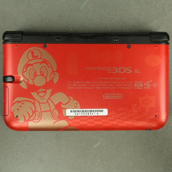 Nintendo 3DS XL Gamestop Refurbished in New Super Mario Bros 2 Gold - Picture 5 of 5